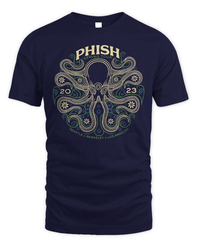 Phish Merch Octopus Spring Tour Shirt – Unisex Standard T-Shirt