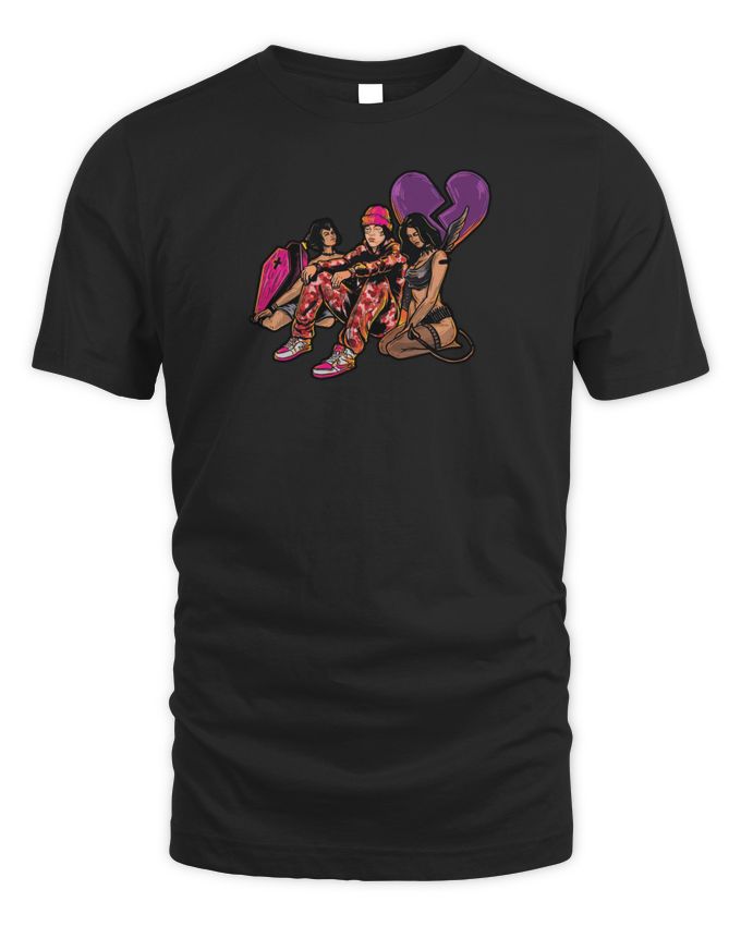 Lil Xan Merch Heartbreak Soliders Tour Shirt – Unisex Standard T-Shirt