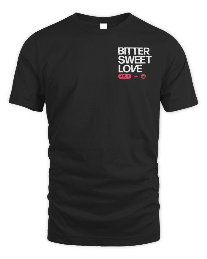 James Arthur Merch Bitter Sweet Love Tour Map Shirt – Unisex Standard T-Shirt