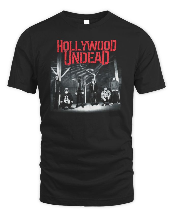 Hollywood Undead Merch Day of the Dead 2016 European Tour Shirt – Unisex Standard T-Shirt