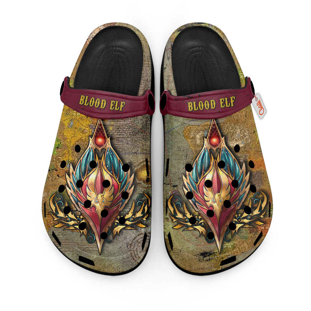 Blood Elf World Of Warcraft Personalized Crocs Crocs Shoes