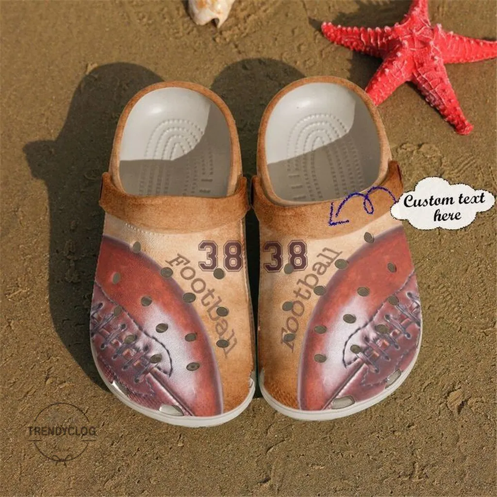 Sport Football Personalized Players Crocs Crocs