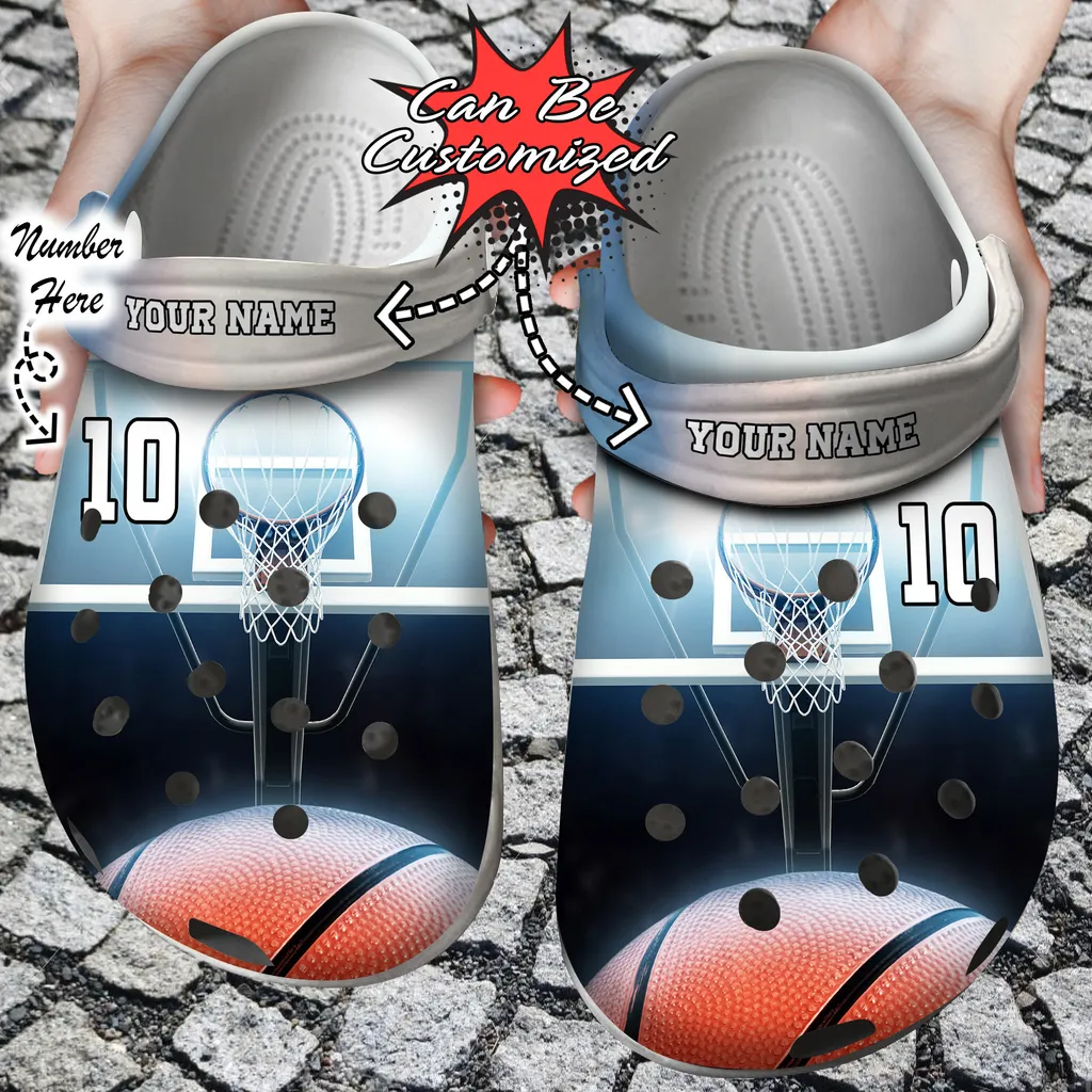 Sport Personalized Basketball Lights Crocs Crocs