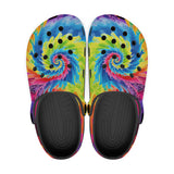 Tie Dye Rainbow Crocs Classic Crocs Shoes Comfortable For Men Women