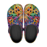 Sparkling Gemstones with Flowers Crocs Classic Crocs