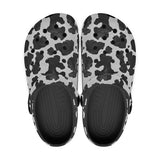 Black and White Cow Print Pattern Crocs Classic Crocs