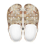 Wooden Puzzle Pieces Crocs Classic Crocs