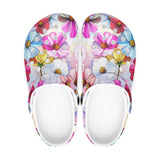 Bright and Vibrant Colors Flowers Crocs Classic Crocs