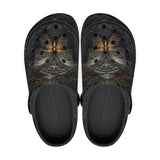 Gothic Metal Butterfly Crocs Classic Crocs