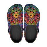 Colorful Psychedelic Flowers Crocs Classic Crocs