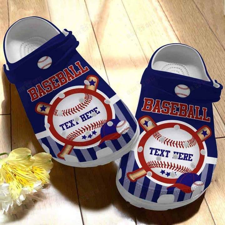 Personalized Baseball Player Crocs Crocs
