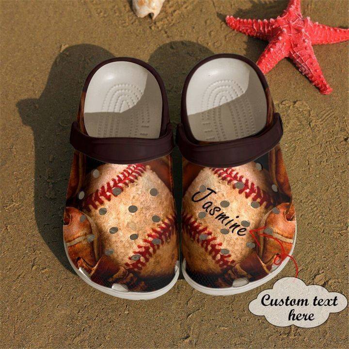 Sport Baseball Personalized Retro Crocs Crocs