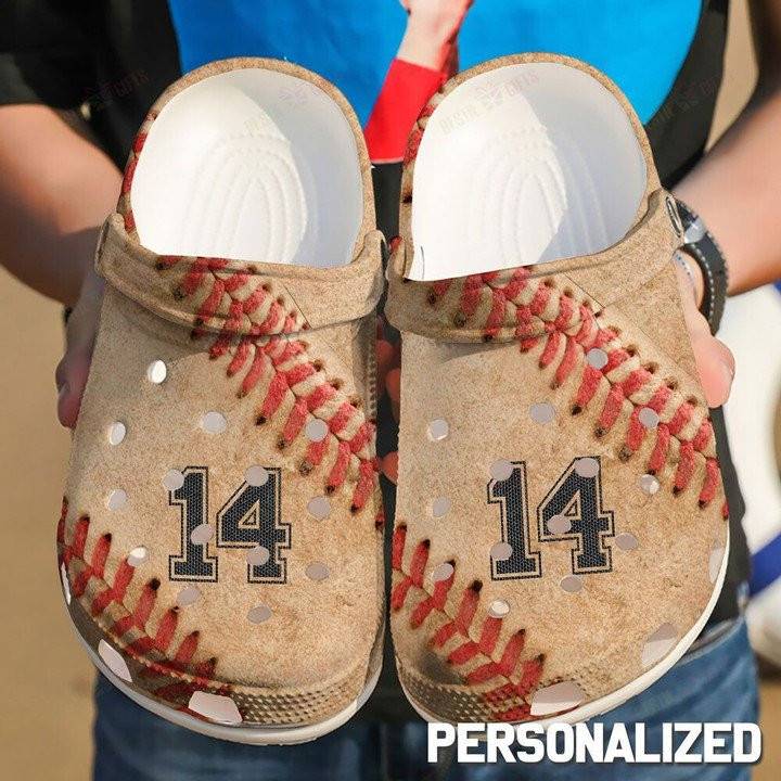 Personalized Baseball Love Crocs Shoes Comfortable For Men Women