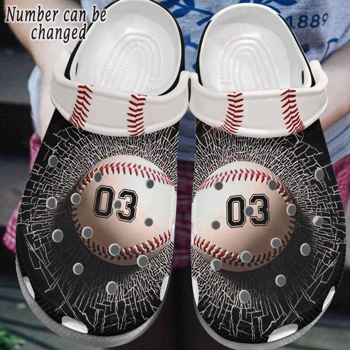 Personalized Baseball Breaking Ball Crocs Crocs