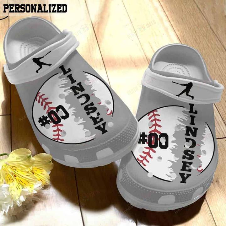 Personalized Baseball Crocs Shoes Comfortable For Men Women