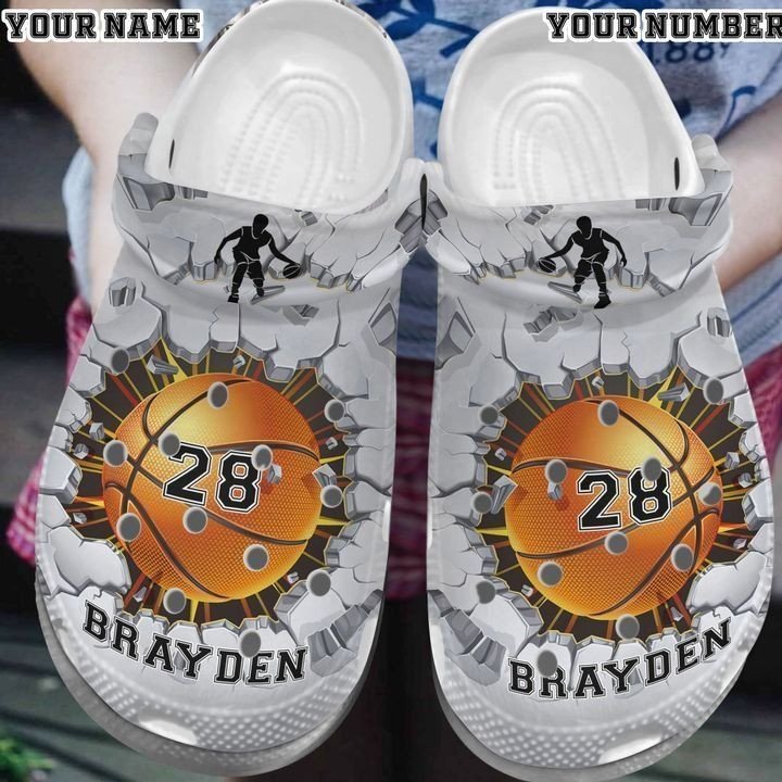 Personalized Basketball I Love Playing Basketball Crocs Crocs