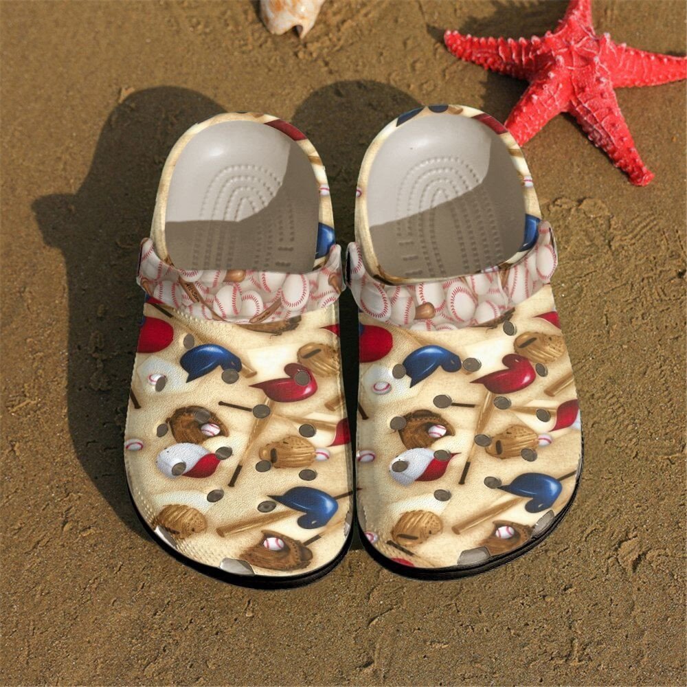 Personalized Baseball I Love Baseball Crocs Crocs