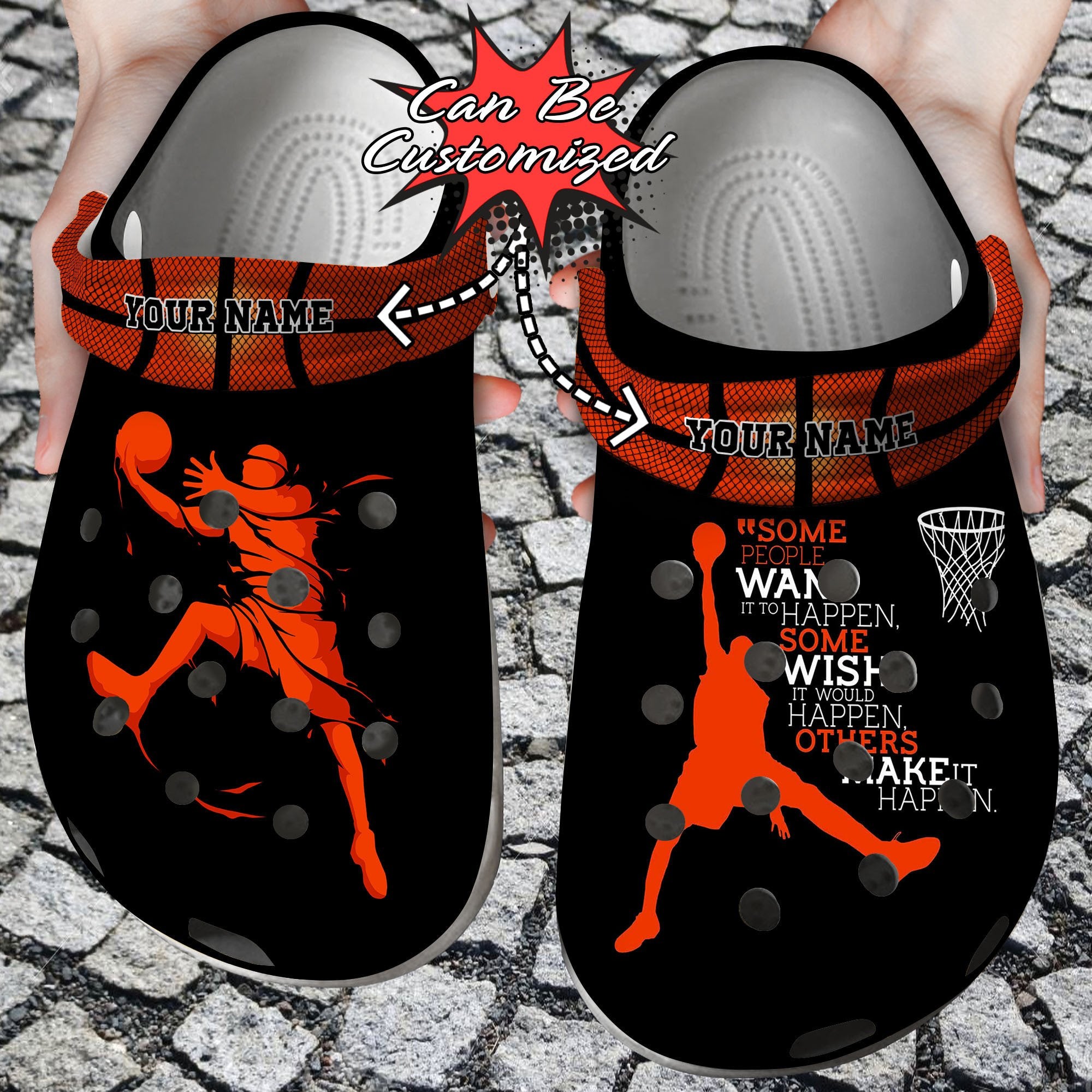 Sport Personalized Playing Basketball Player Crocs Crocs