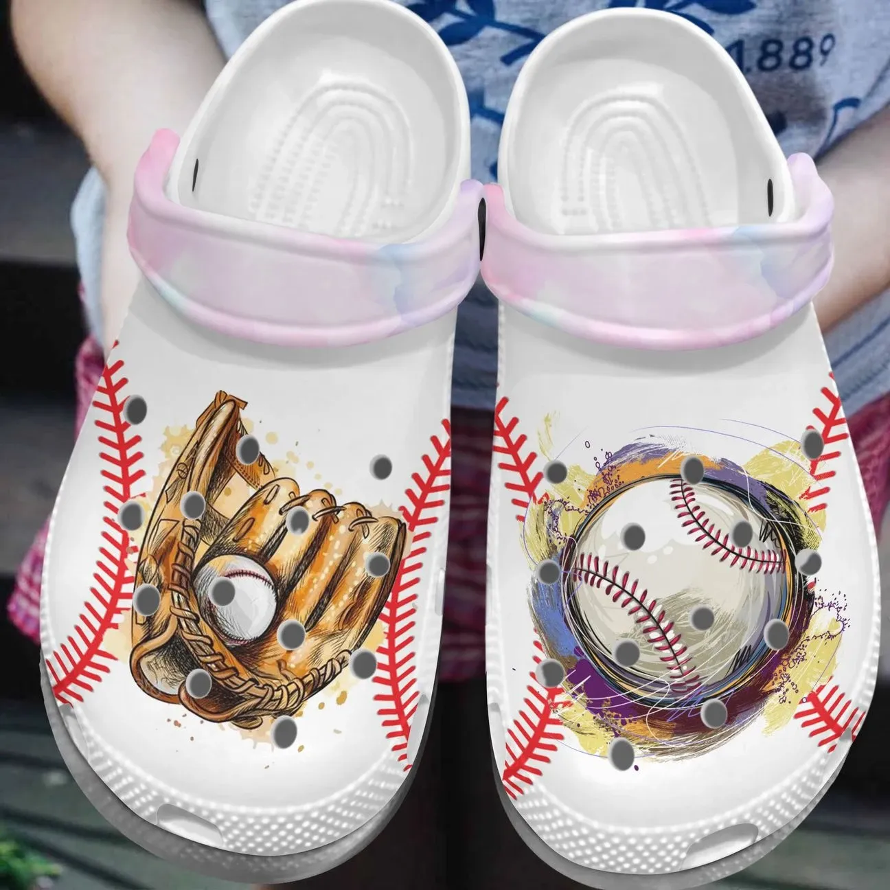 Personalized Baseball Passion Crocs Crocs