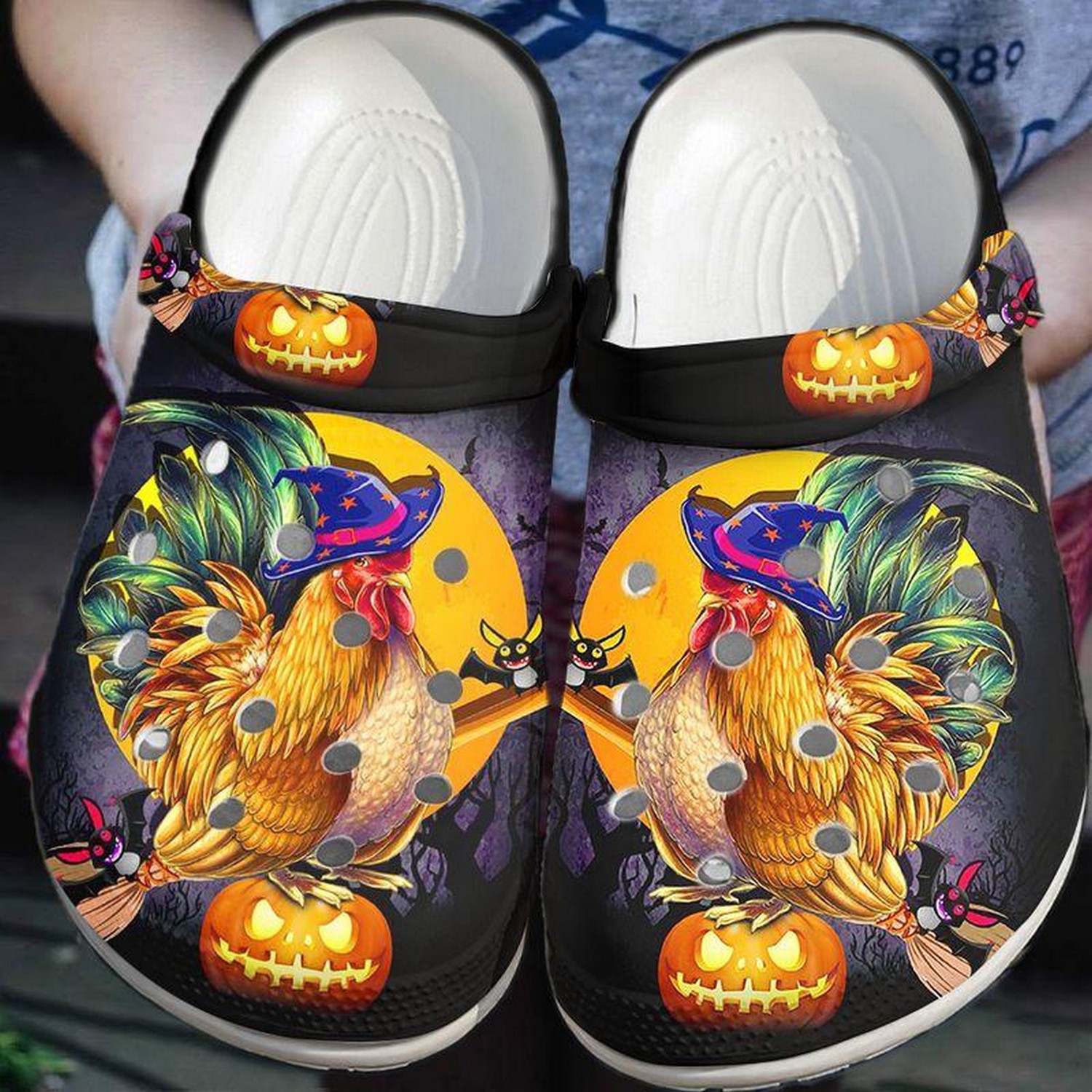 Chicken Crocs Shoes Comfortable For Men Women