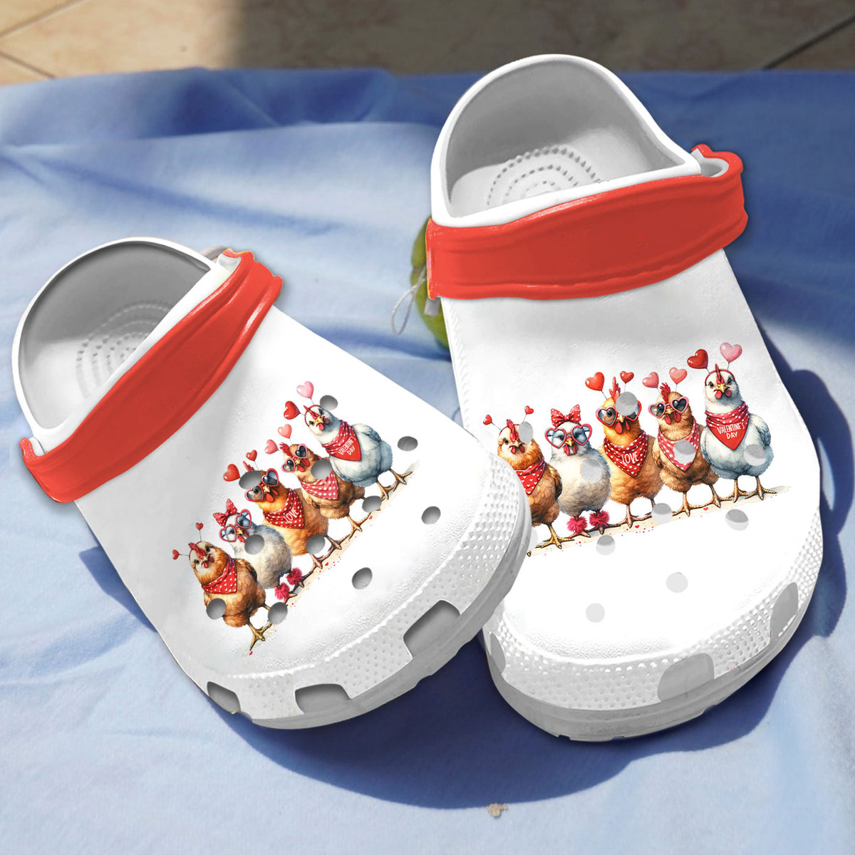 Chicken Crocs Shoes Comfortable For Men Women