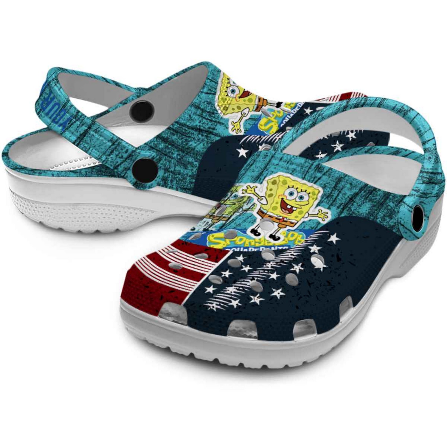 Spongebob Squarepants Cartoon Crocs Clogs Shoes - GNL146189