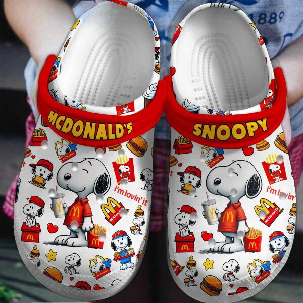 Snoopy Cartoon Crocs For Men Women And Kidss- GNL146224