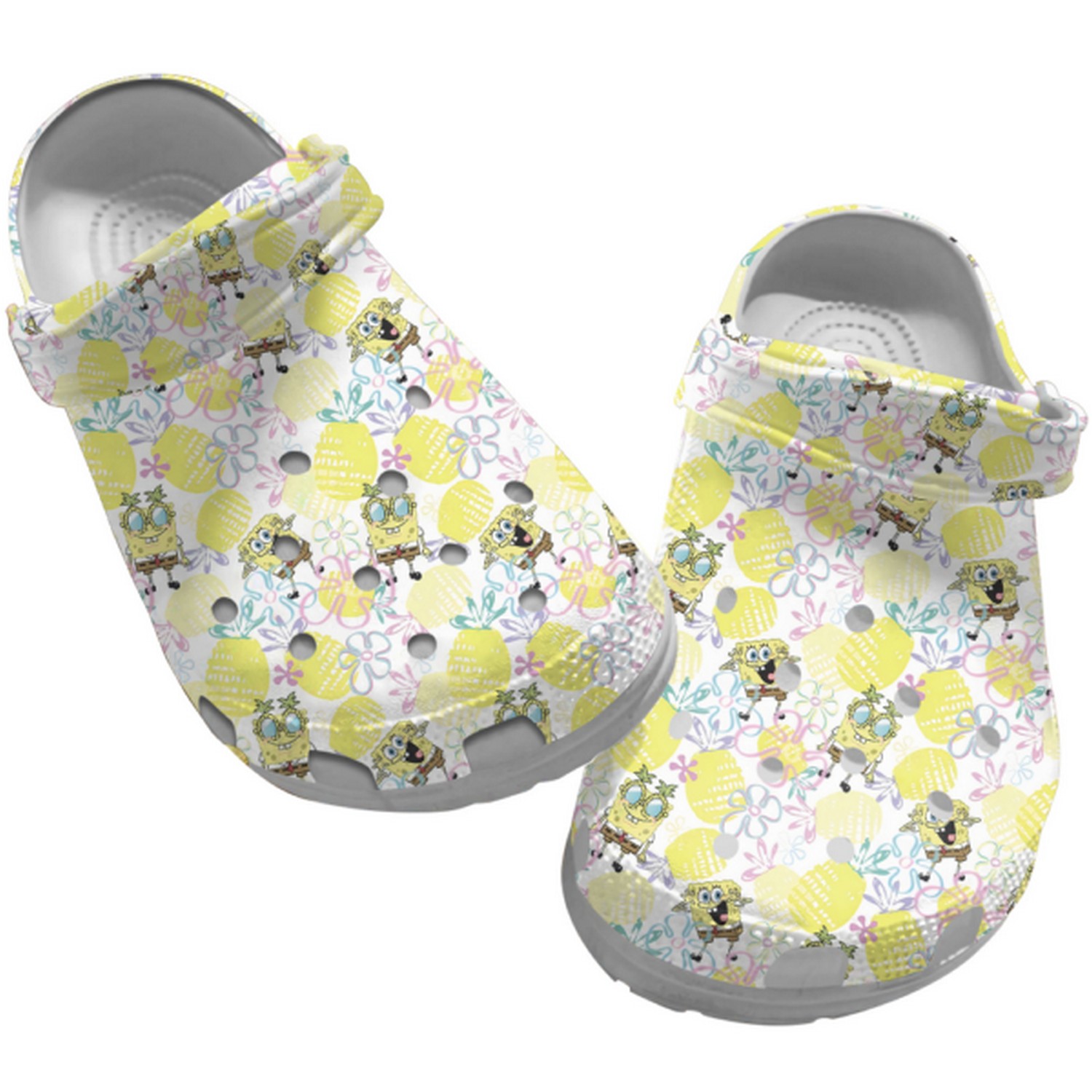 Spongebob Squarepants Cartoon Crocs Clogs Shoes - GNL146280