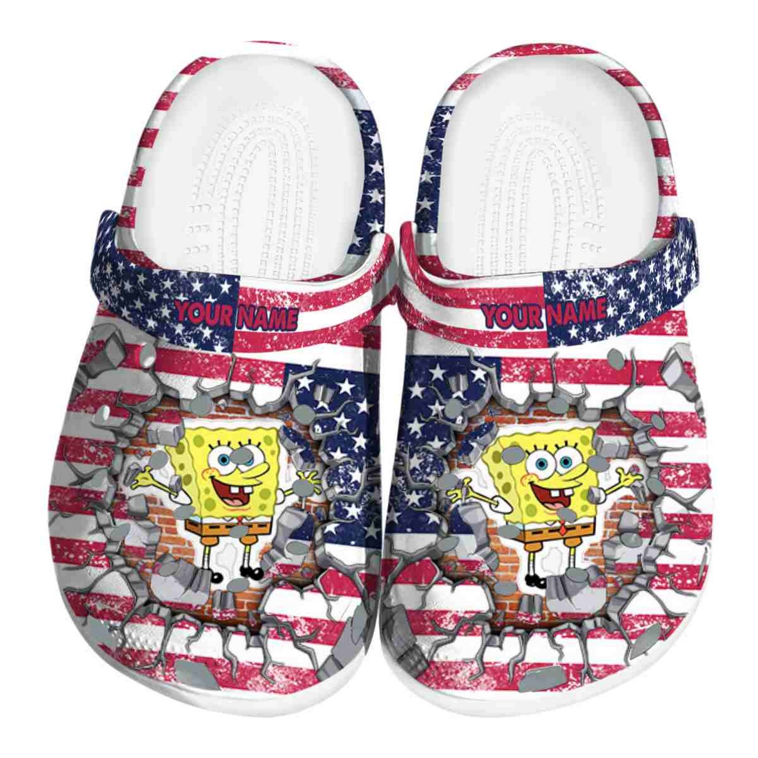 Spongebob Squarepants Cartoon Crocs Clogs Shoes - GNL146297