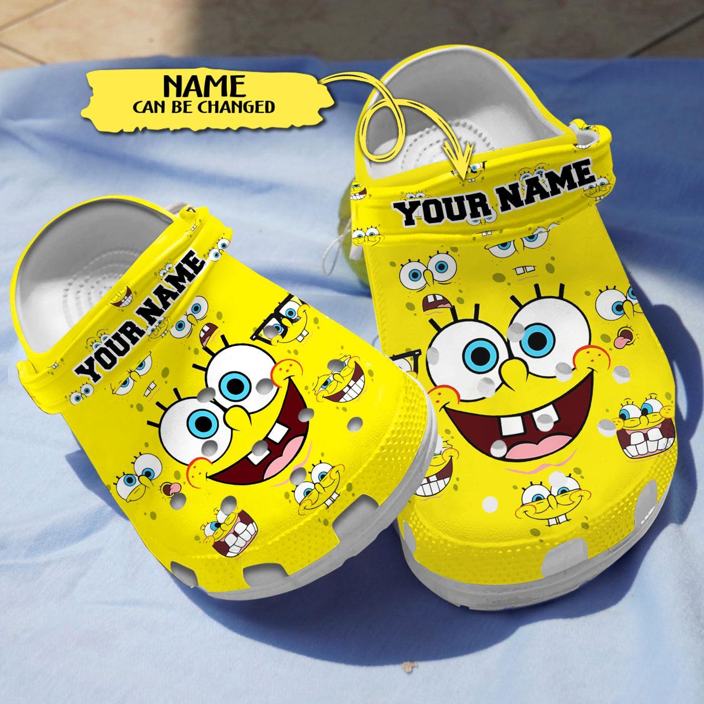 Spongebob Squarepants Cartoon Crocs Clogs Shoes - GNL146540