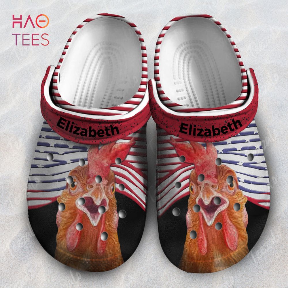 Chicken Hole America Flag Crocs Crocs Shoes
