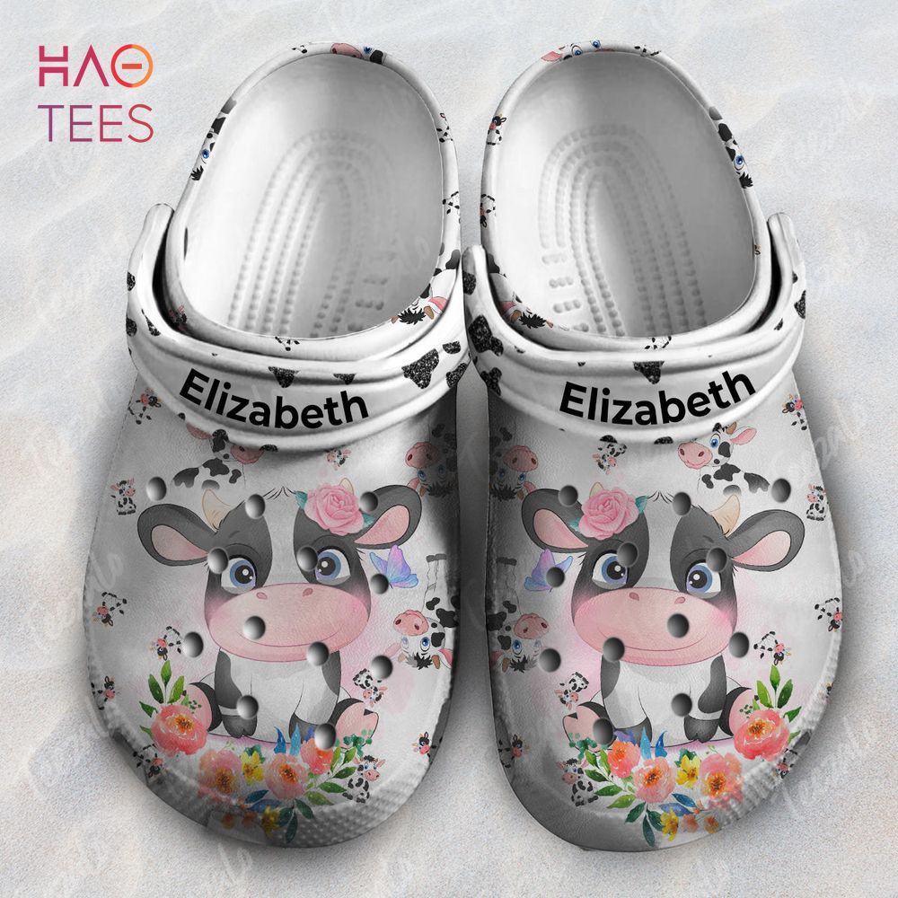 Cow Cute Animal Crocs Shoes Comfortable For Men Women