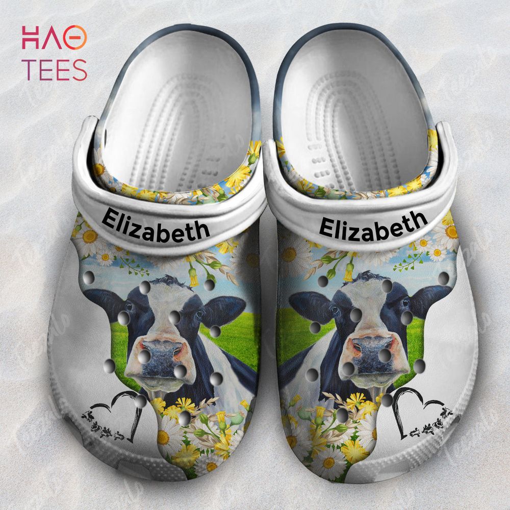 Cow Heart Animal Crocs Shoes Comfortable For Men Women