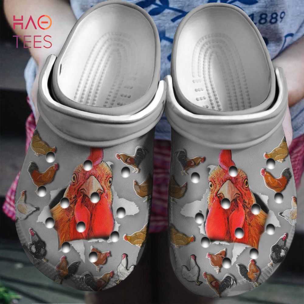 Chicken Hole Crocs Shoes Comfortable For Men Women