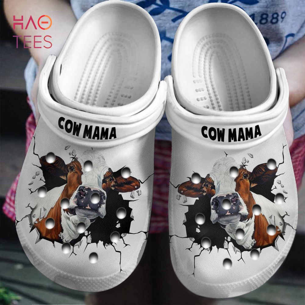 Cow Mama In Hole Animal Crocs Crocs Shoes