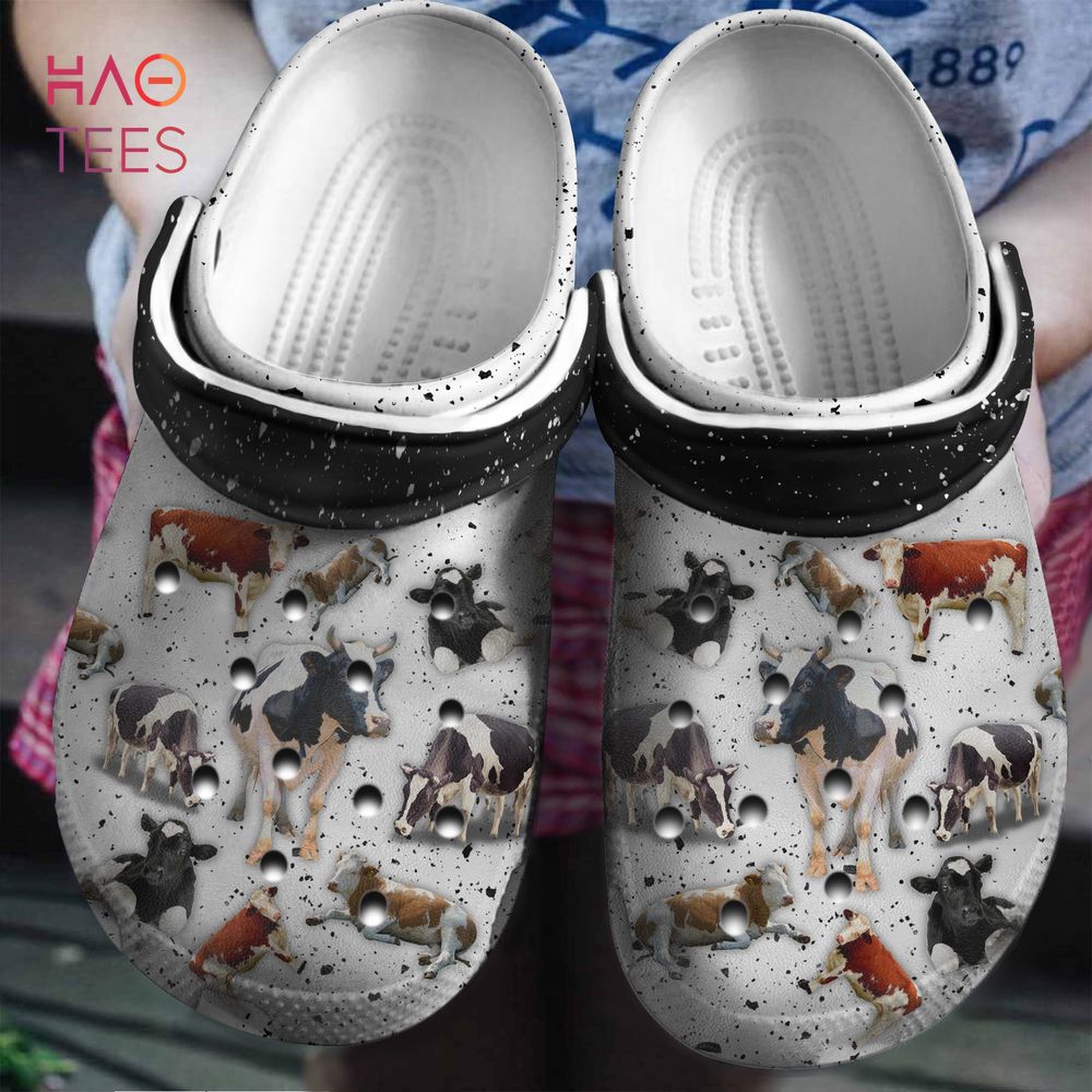 Cow Animal Crocs Shoes Comfortable For Men Women