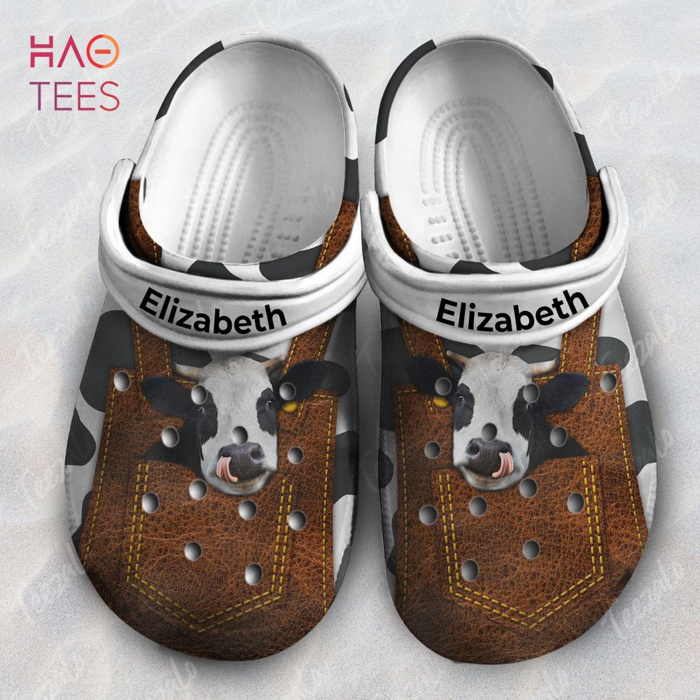 Cow Animal Crocs Shoes Comfortable For Men Women