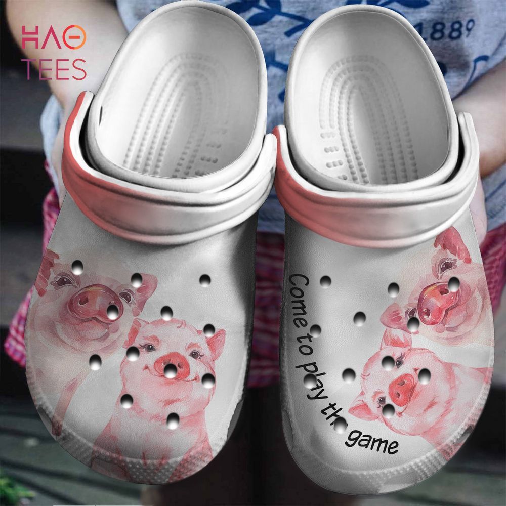 Cute Pig Animal Crocs Shoes Comfortable For Men Women