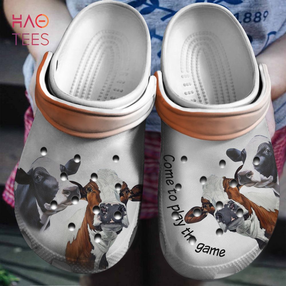 Cute CowAnimal Crocs Shoes Comfortable For Men Women