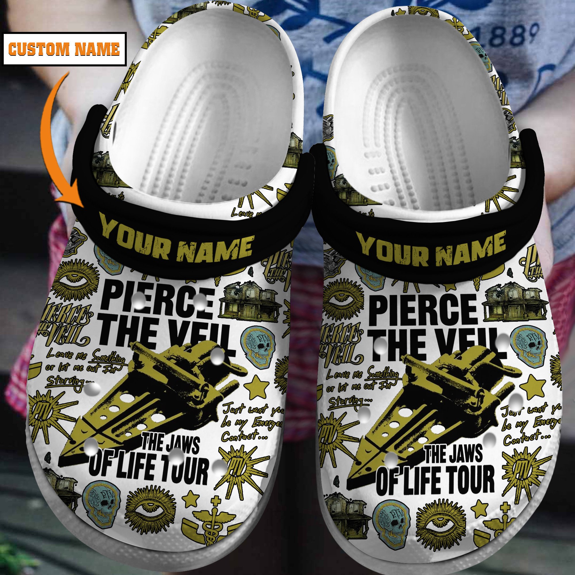 Jimmy Buffett Music Crocs Crocband Clogs Shoes For Men Women and Kids - GNL146626