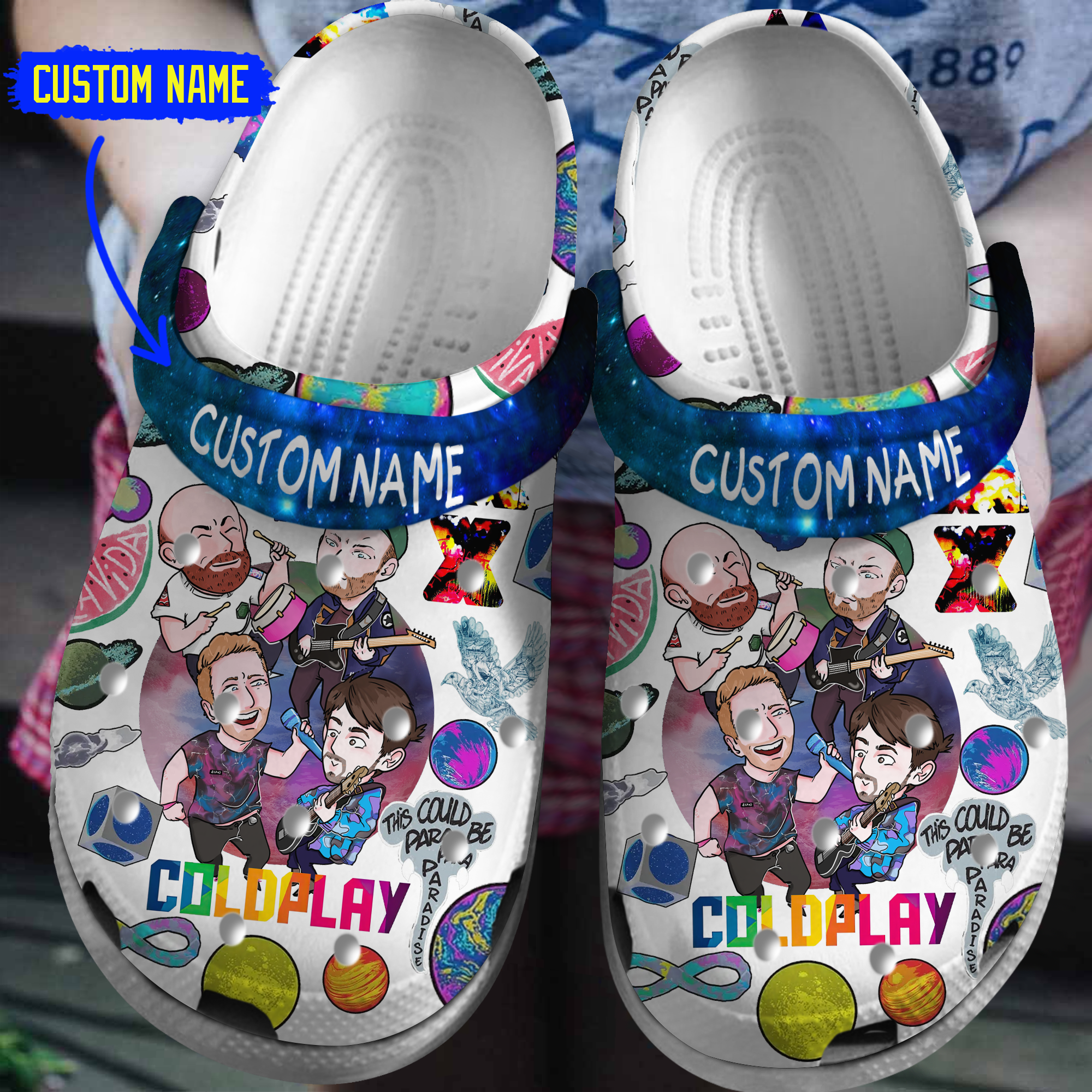 Chris Brown Music Crocs Crocband Clogs Shoes For Men Women and Kids - GNL146636