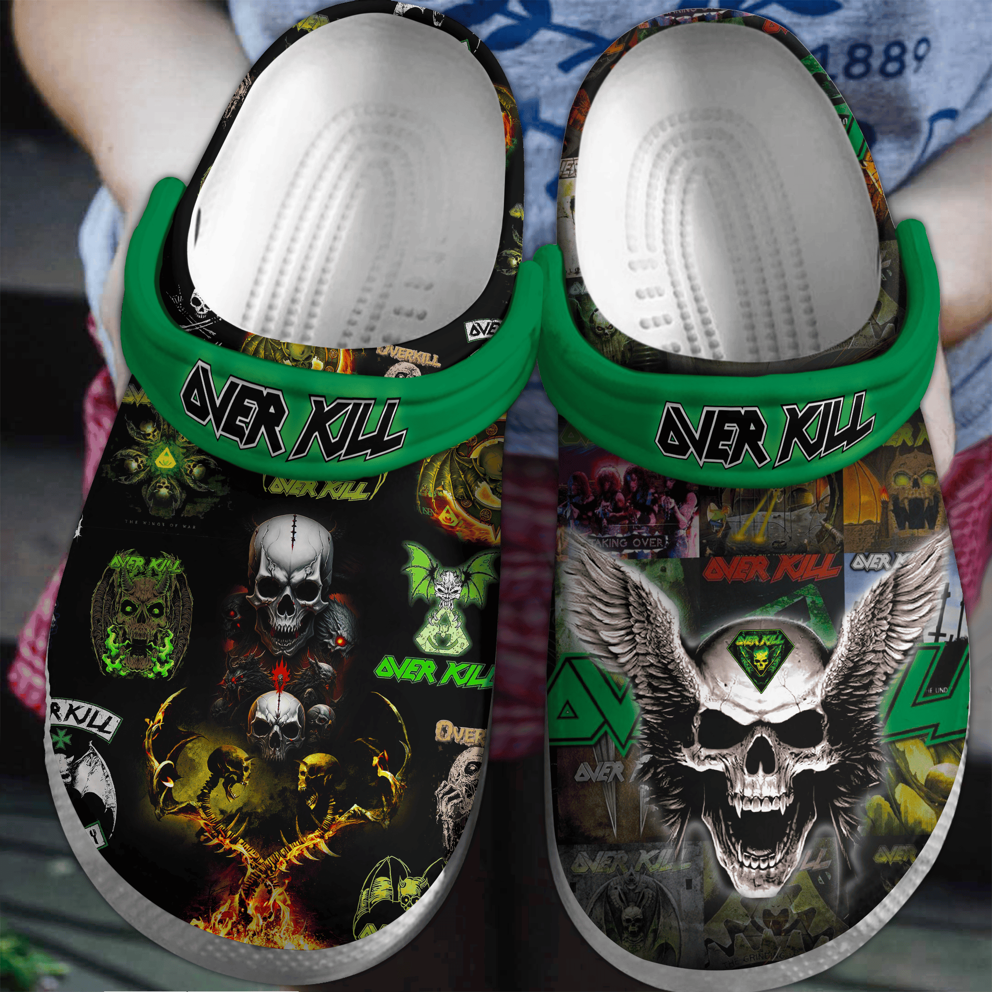 Avenged Sevenfold Music Crocs Crocband Clogs Shoes For Men Women and Kids - GNL146903
