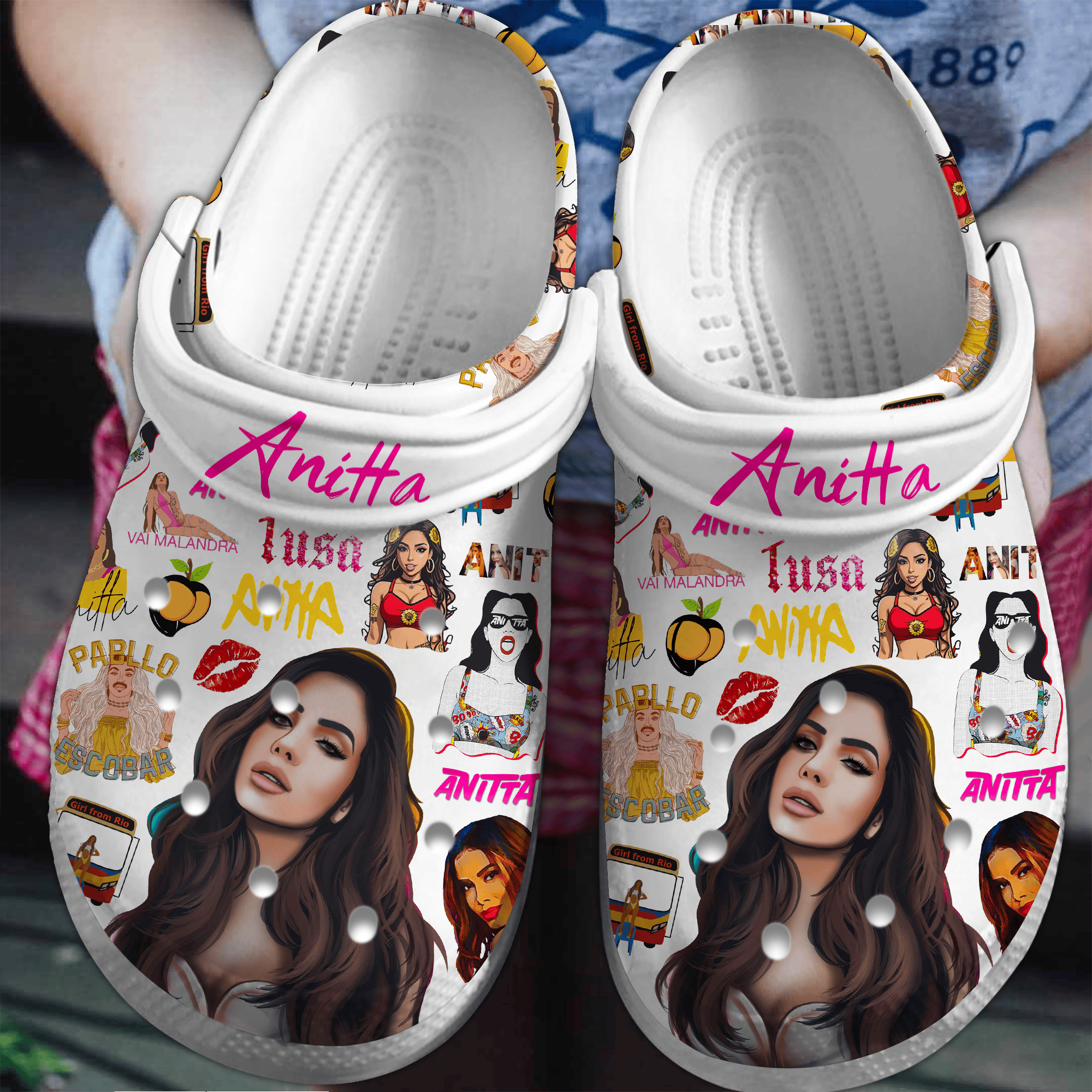 Chris Brown Music Crocs Crocband Clogs Shoes For Men Women and Kids - GNL1461042