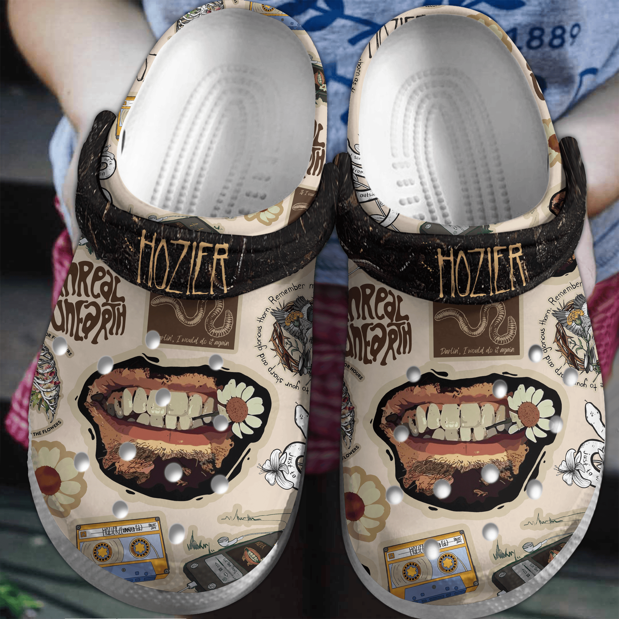 Bad Bunny Music Crocs Crocband Clogs Shoes For Men Women and Kids - GNL1461025