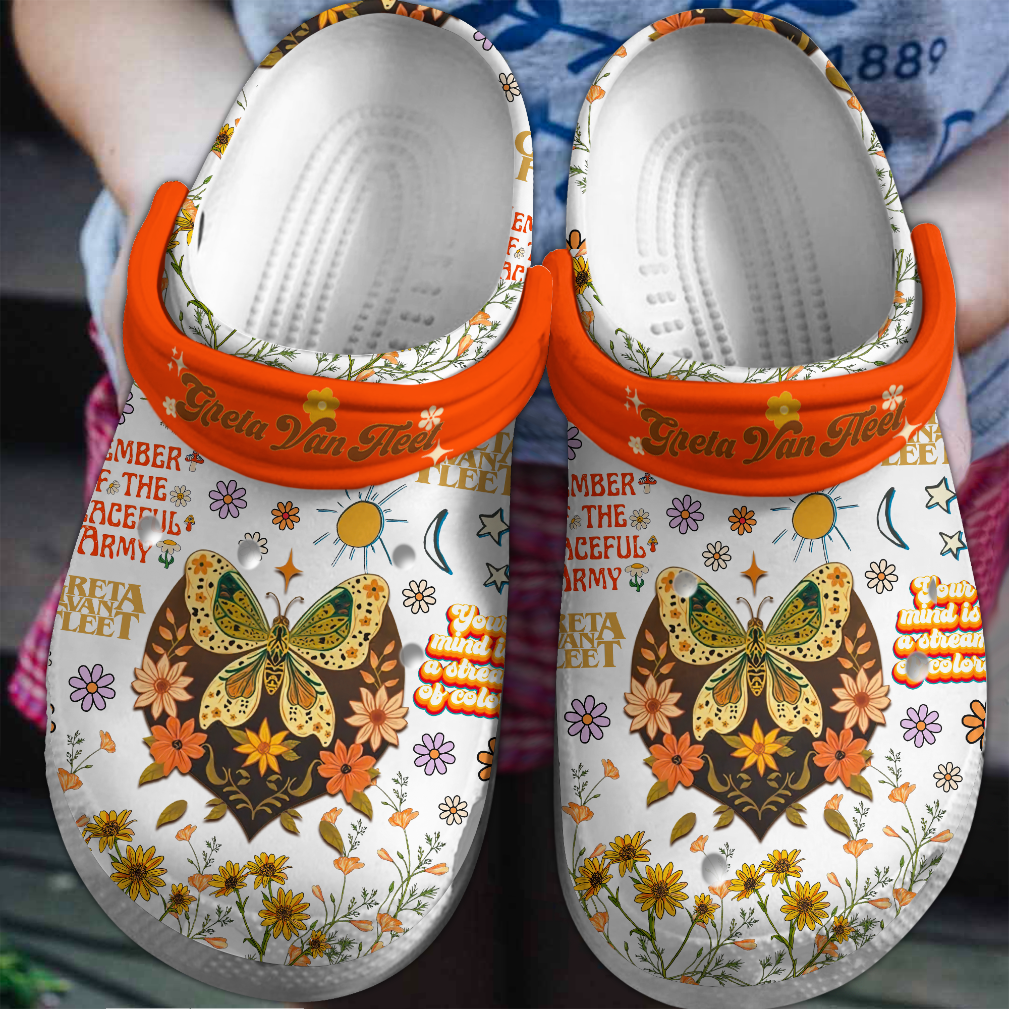 Ariana Grande Music Crocs Crocband Clogs Shoes For Men Women and Kids - GNL1461104