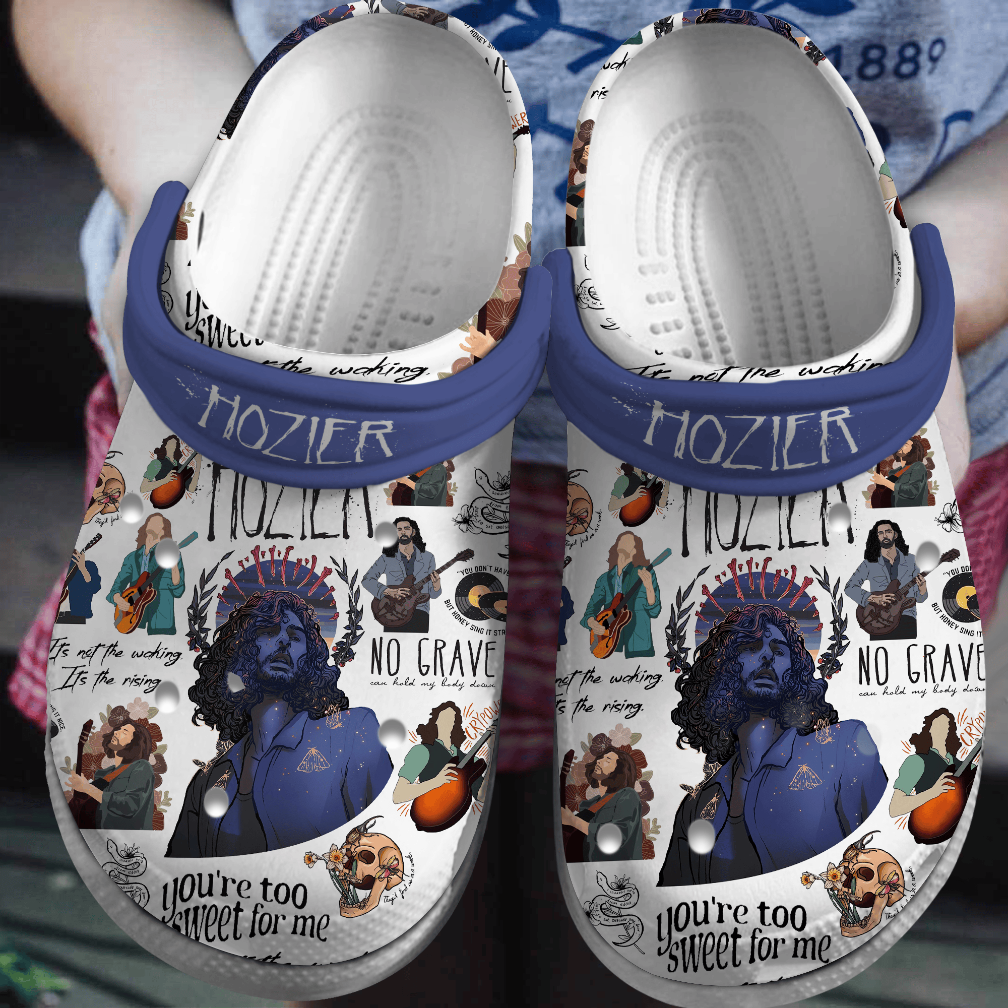 Prince Music Crocs Crocband Clogs Shoes For Men Women and Kids - GNL1461073