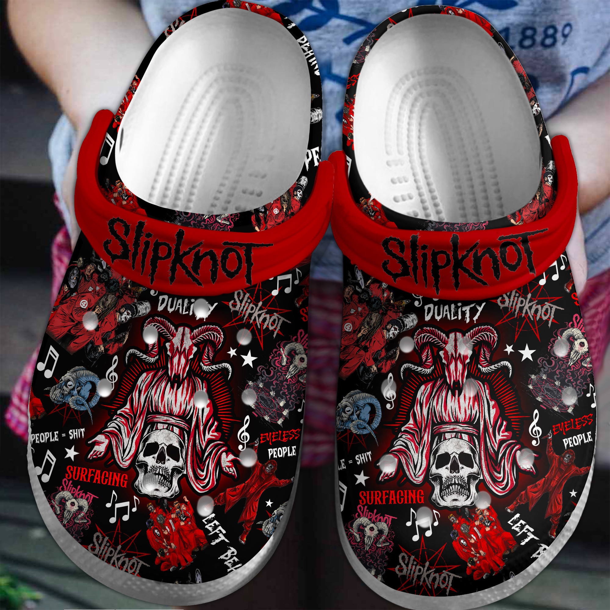 City Morgue Music Crocs Crocband Clogs Shoes For Men Women and Kids - GNL1461187