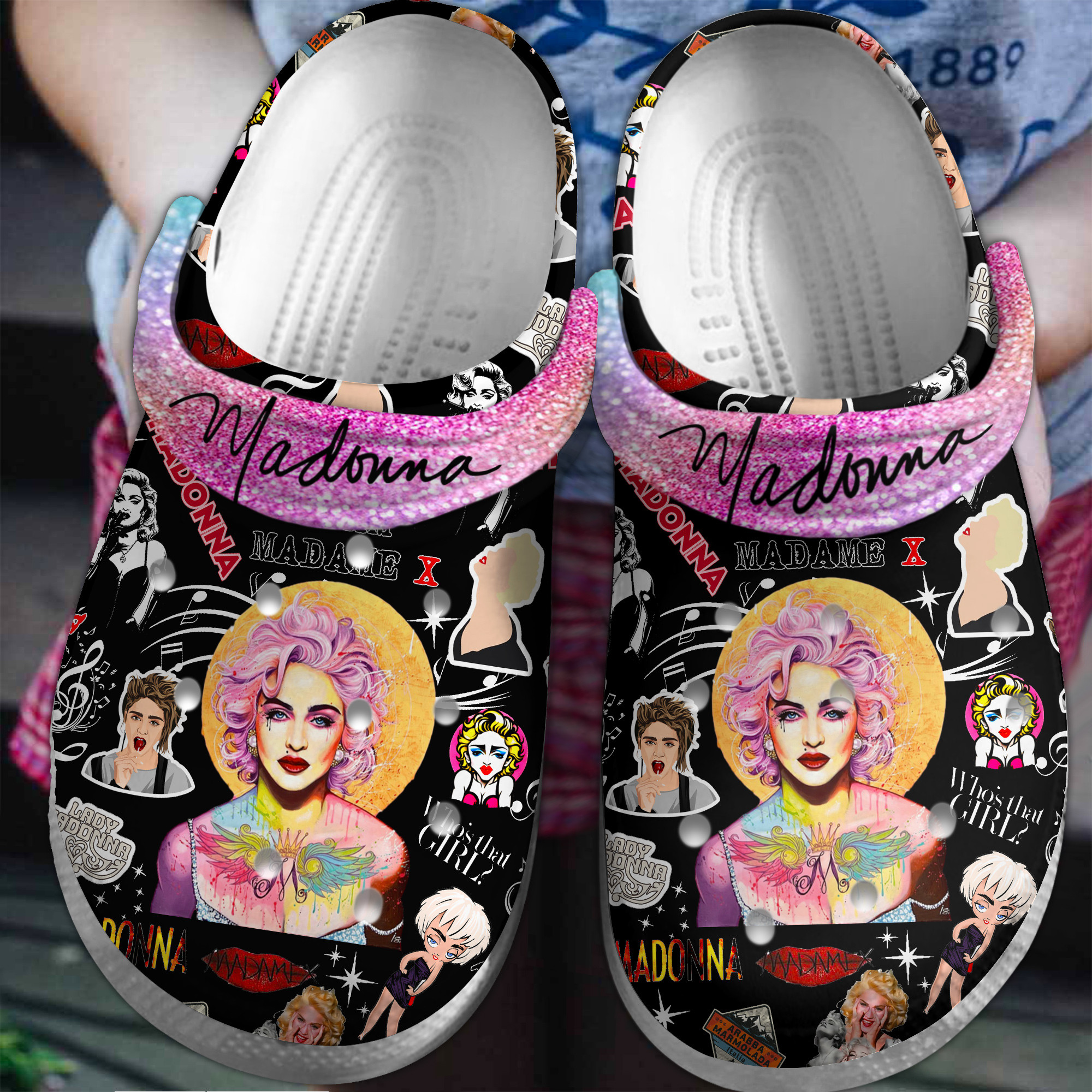 AC/DC Music Crocs Crocband Clogs Shoes For Men Women and Kids - GNL1461183