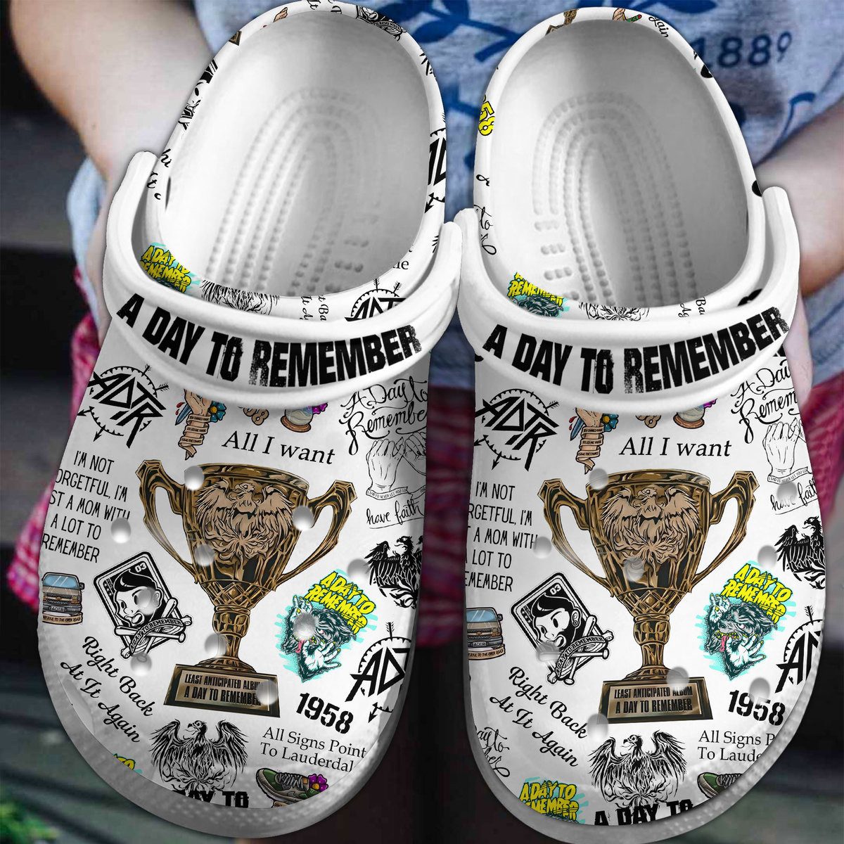 Billie Eilish Music Crocs Crocband Clogs Shoes For Men Women and Kids - GNL1461212