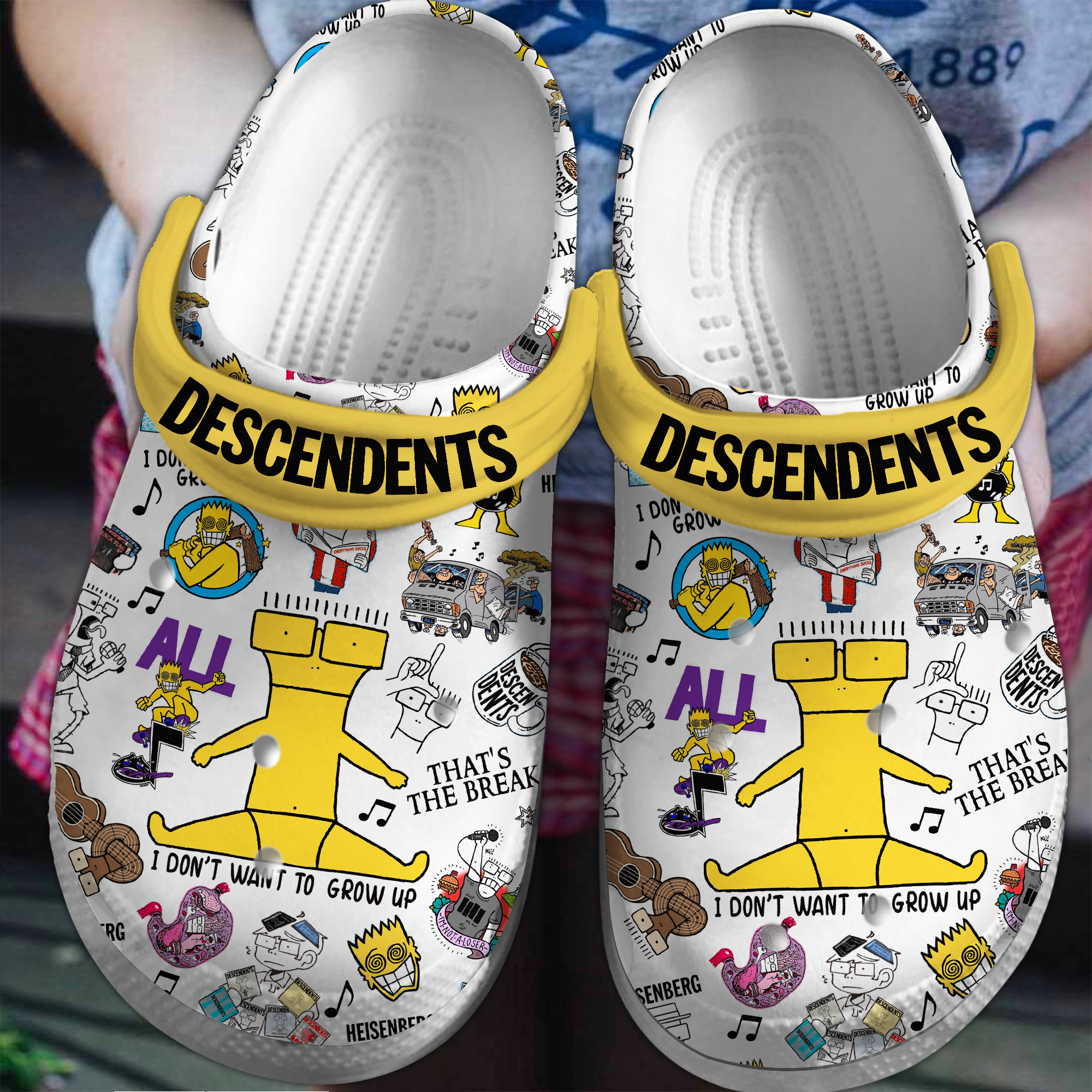 Ariana Grande Music Crocs Crocband Clogs Shoes For Men Women and Kids - GNL1461237